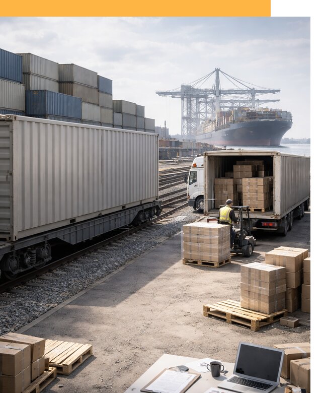 Мультимодальные перевозки грузов по миру от 46629 руб