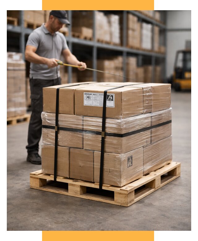 Упаковка и паллетирование грузов от 3627 р. | СетСервис-Кри