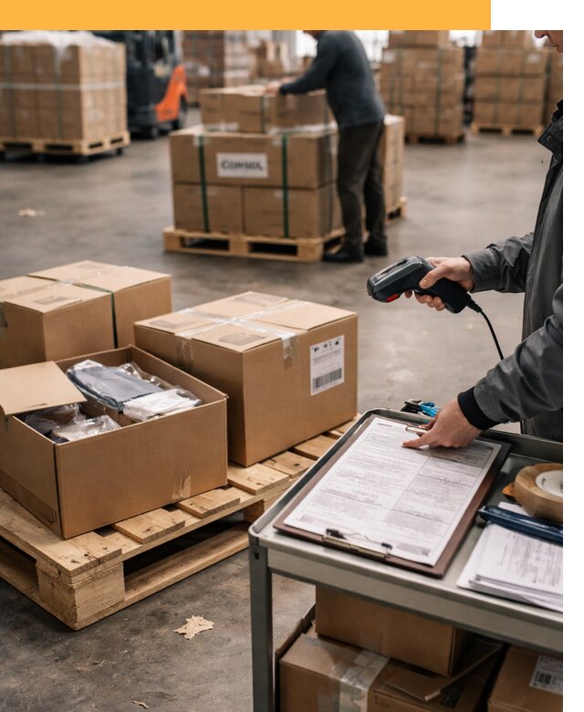 Сборные грузы из Китая: доставка, склад и таможня от 18652