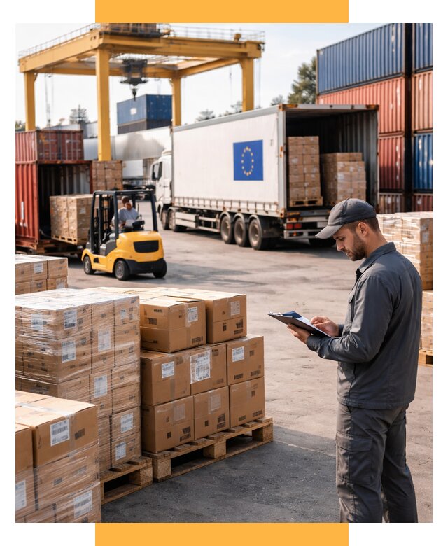 Доставка грузов из Европы от 12434 р., логистика СетСервис-Кри