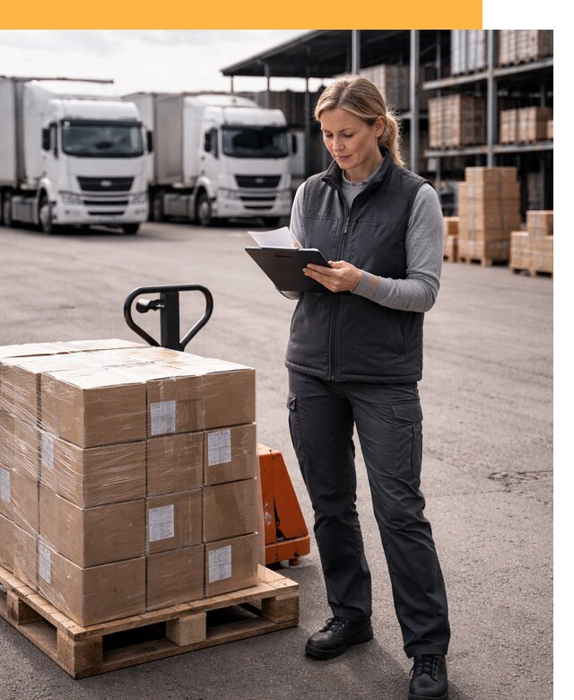 Доставка грузов из Европы к дверям клиента от 12434 руб