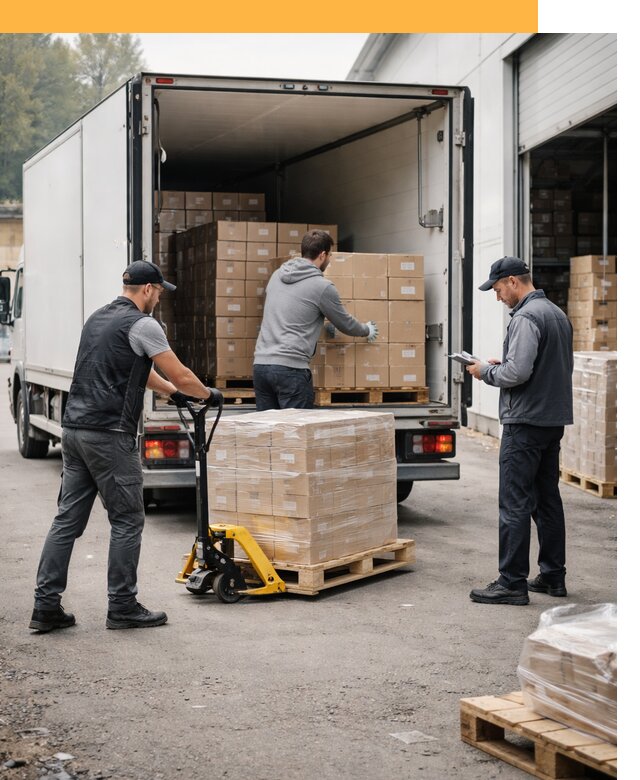 Автоперевозки из Европы до двери по цене от 88077 руб/т