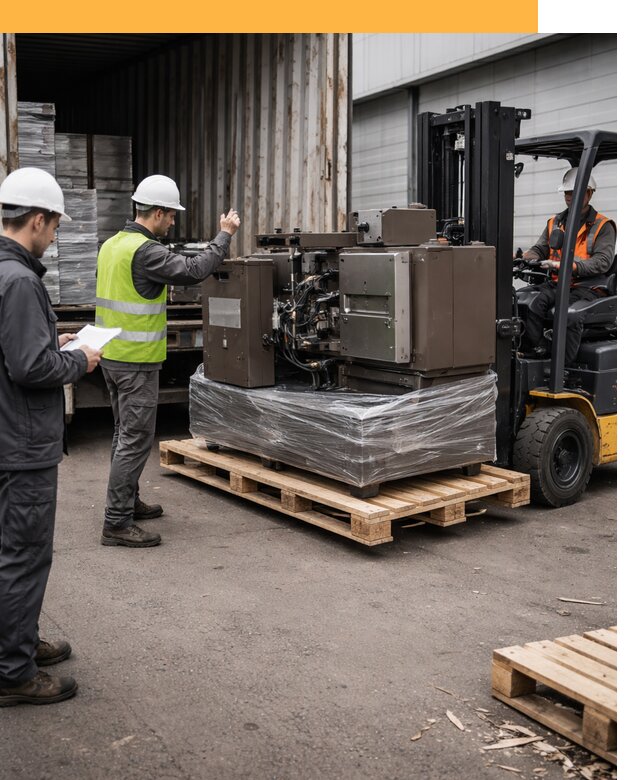 Доставка промышленного оборудования из Европы от 46629