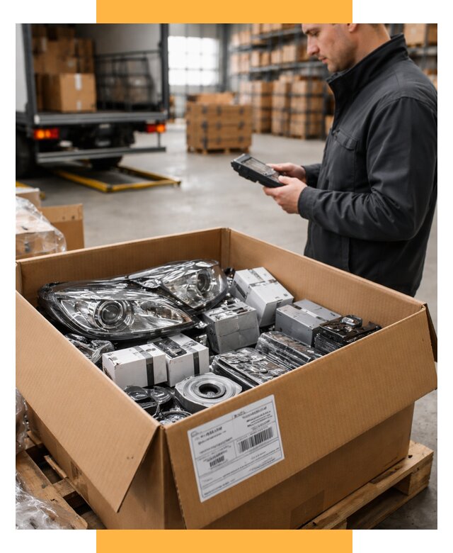 Доставка автозапчастей из Европы под ключ от 12953 р. | СетСервис-Кри