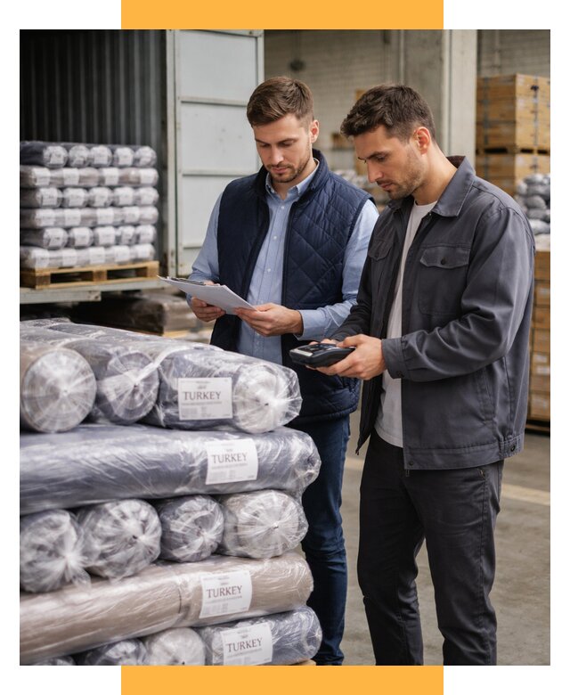 Доставка текстиля из Турции от 46629 р. под ключ, СетСервис-Кри