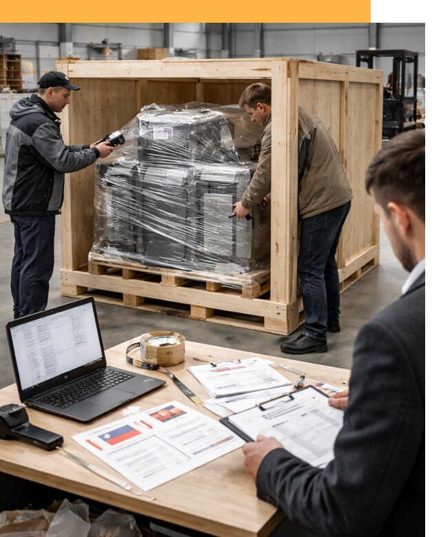 Доставка промышленного оборудования из США от 67353 руб