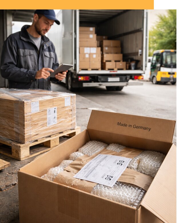 Доставка грузов из Германии от 46629 руб с таможенным оформлением