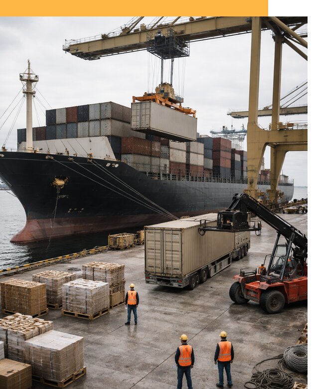 Морские перевозки из Индии: доставка FCL/LCL, таможня от 124344