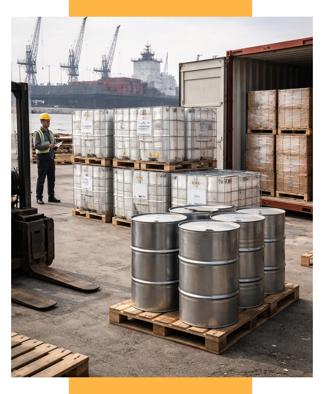 Доставка химического сырья из Индии от 259050 р. | СетСервис-Кри