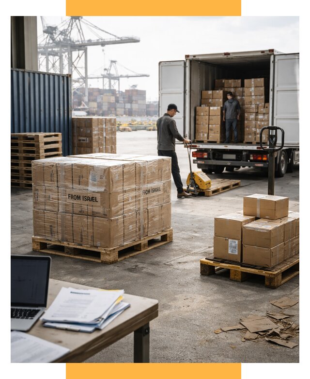 Доставка грузов из Израиля от 15543 р., логистика от СетСервис-Кри