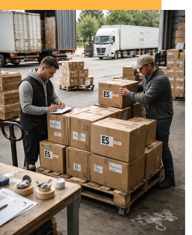 Доставка грузов в Испанию автотранспортом от 36267 руб