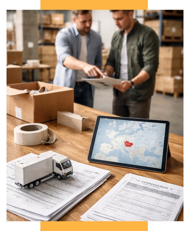 Доставка грузов в Чехию от 36267 р. - логистика СетСервис-Кри