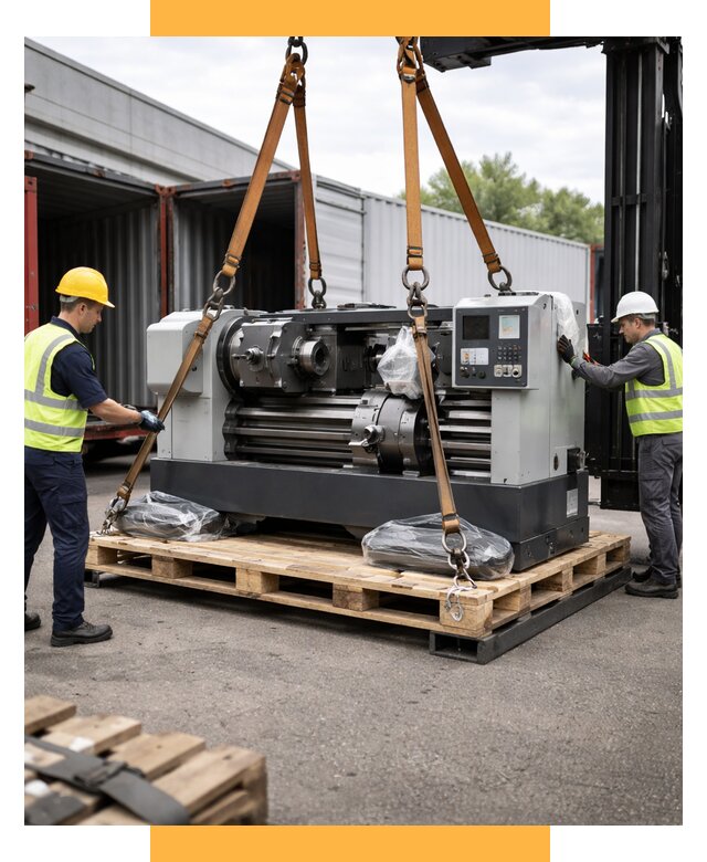 Перевозка станков и таможня от 62172 р. | СетСервис-Кри логистика