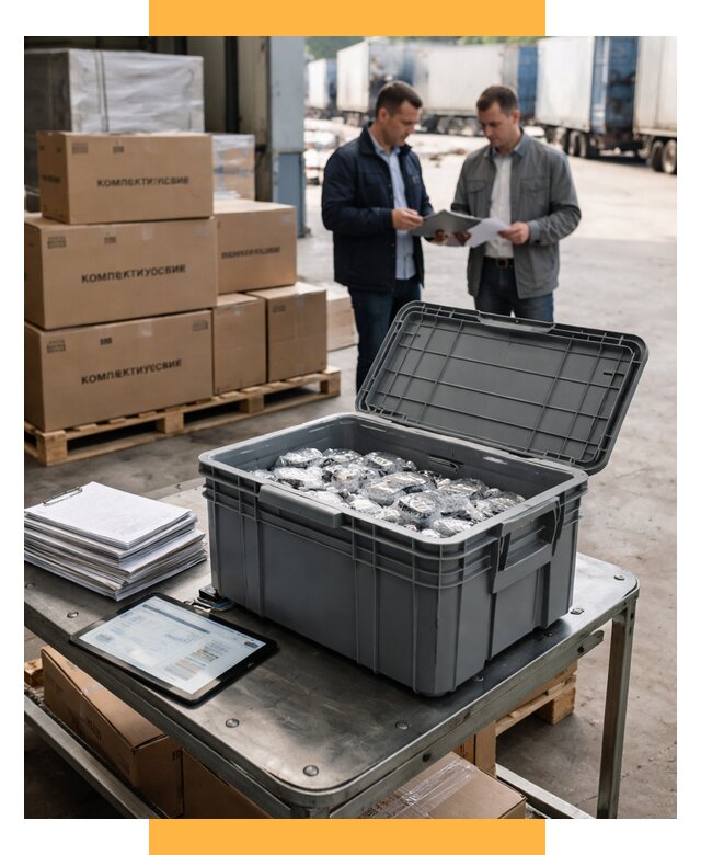 Перевозка комплектующих из Китая от 6735 р. | СетСервис-Кри