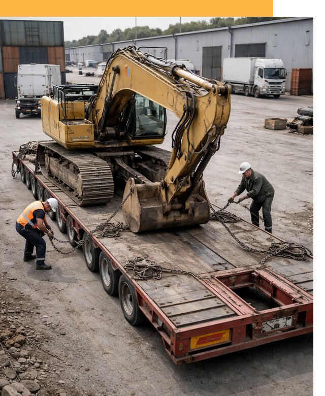 Перевозка спецтехники по России и миру от 46629 руб