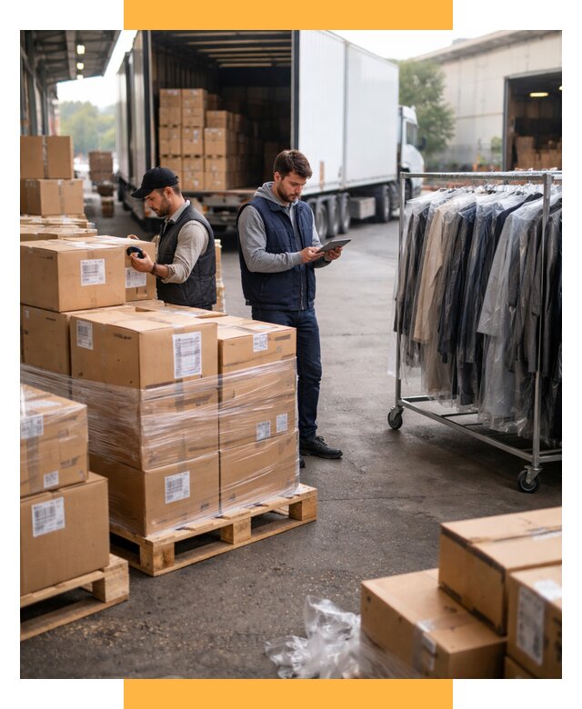 Перевозка и доставка одежды из Китая от 7772 р., СетСервис-Кри