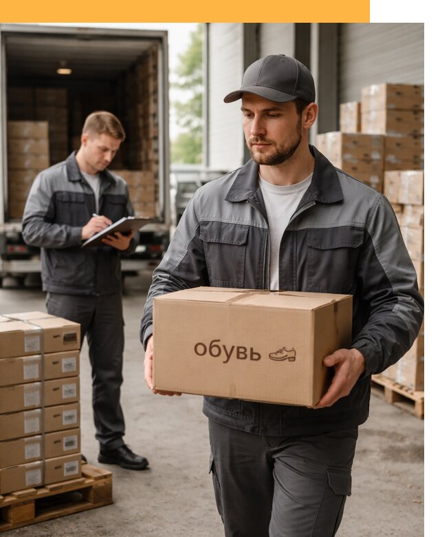 Международная перевозка обуви с таможенным оформлением от 4663