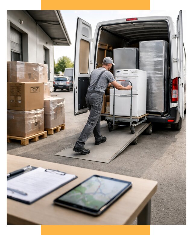 Перевозка бытовой техники от 6735 р. - логистика СетСервис-Кри