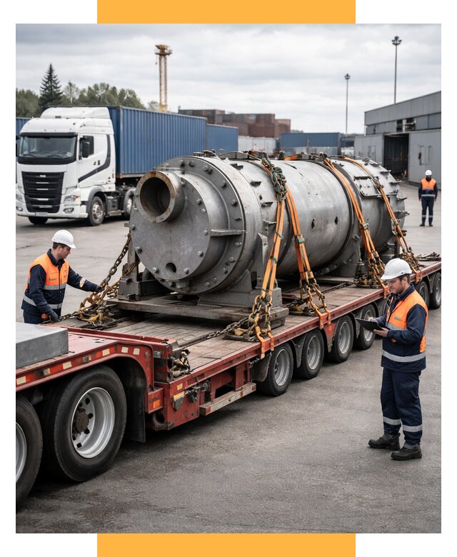 Перевозка тяжеловесных грузов под ключ от 155430 р. | СетСервис-Кри