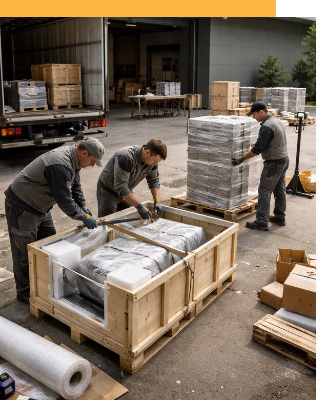 Перевозка выставочных грузов по миру от 25905 руб за м2 с таможней