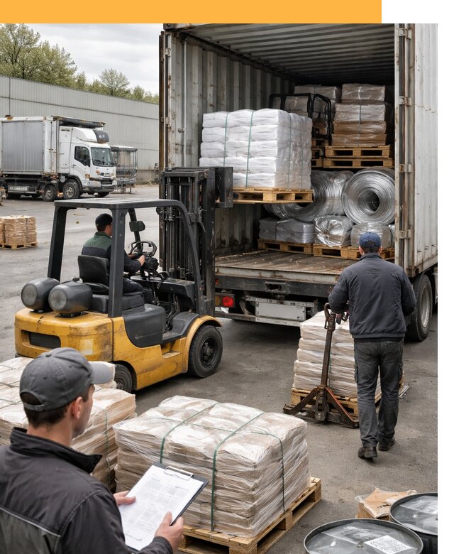 Международная перевозка сырья для производства от 6735 руб