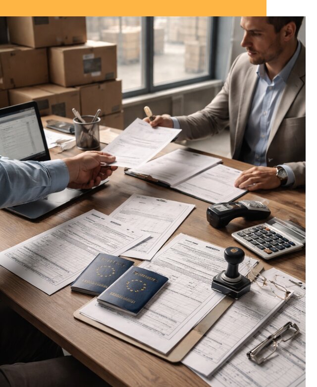 Таможенное оформление грузов из Европы от 8808 руб