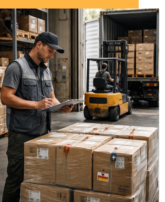 Реэкспорт товаров с таможенным оформлением и доставкой от 12434