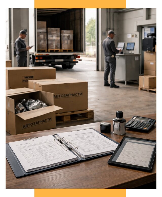 Таможенное оформление автозапчастей под ключ от 8808 р., СетСервис-Кри